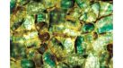 Emerald Fluorite — Фрагмент с подсветкой — миниатюра