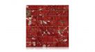 Red Jasper Africano — Мозаика из камня — миниатюра