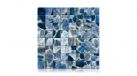Ice Blue Calcite — Мозаика из камня с подсветкой — миниатюра