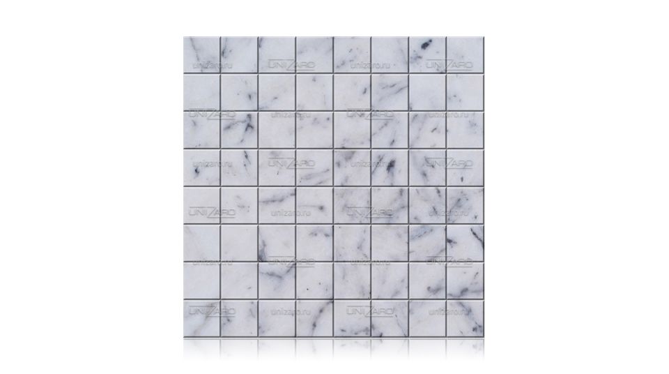 Aqua White — Мозаика из камня