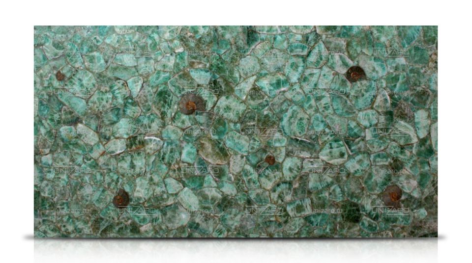 Emerald Fluorite — Слеб