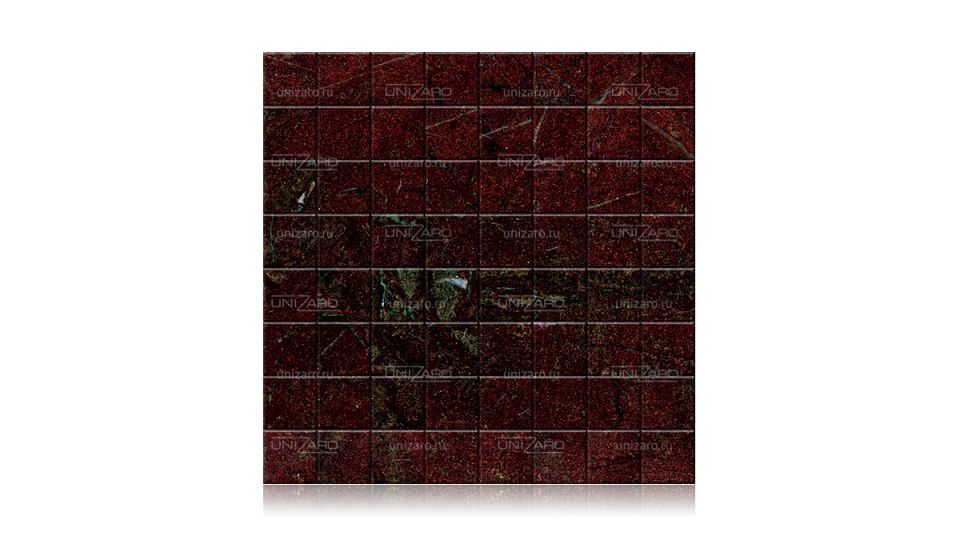 Ocean Red — Мозаика из камня