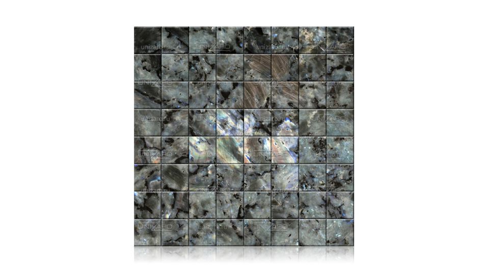 Labrador Blue Flower — Мозаика из камня