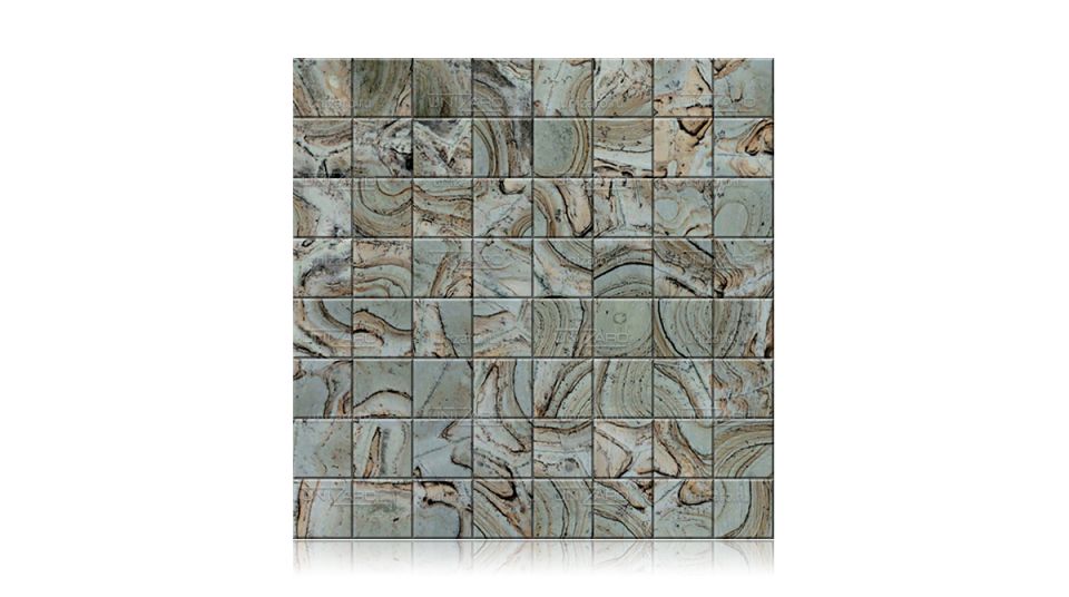 Turtle Green — Мозаика из камня