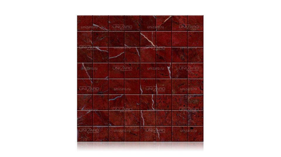 Red Jasper — Мозаика из камня