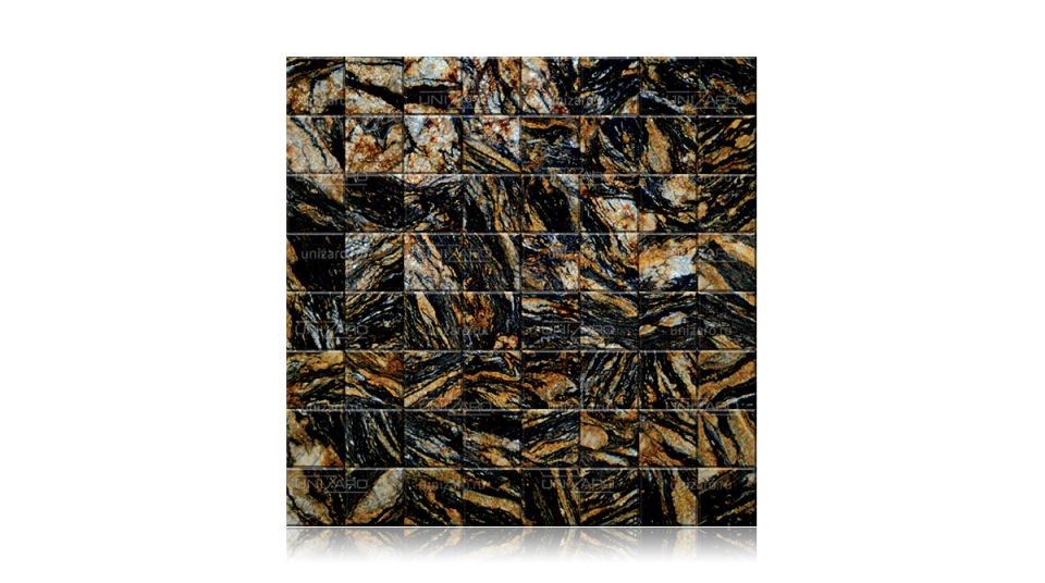Magma Black — Мозаика из камня