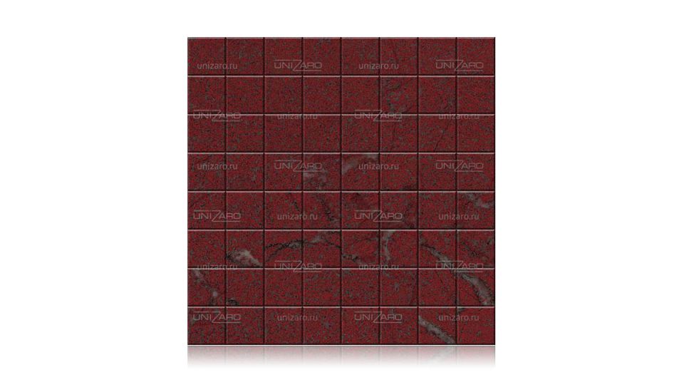 Rosso Laguna — Мозаика из камня