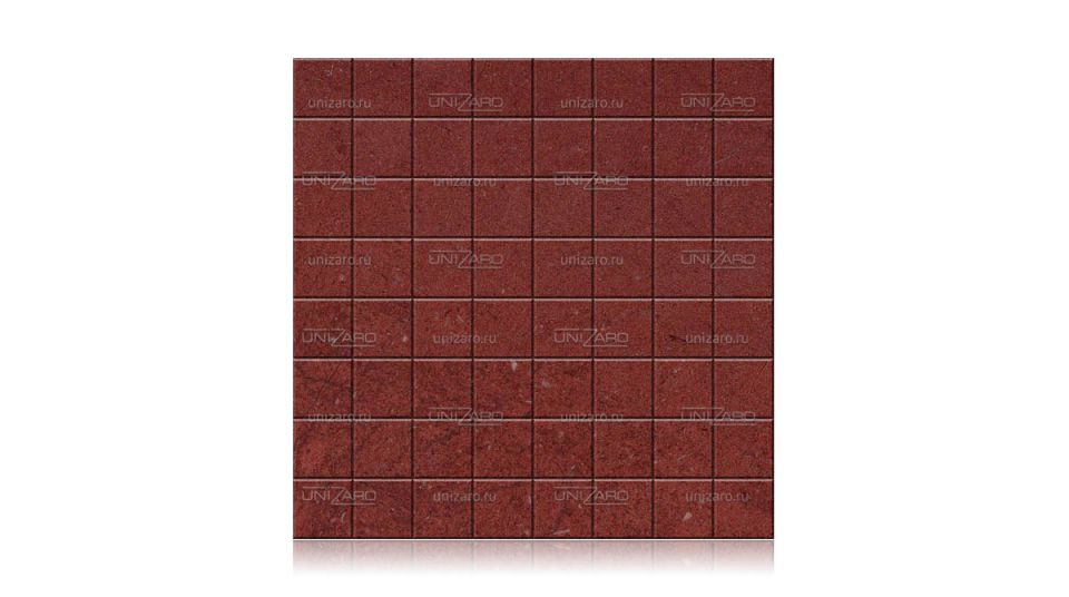 Rosso Rubino — Мозаика из камня