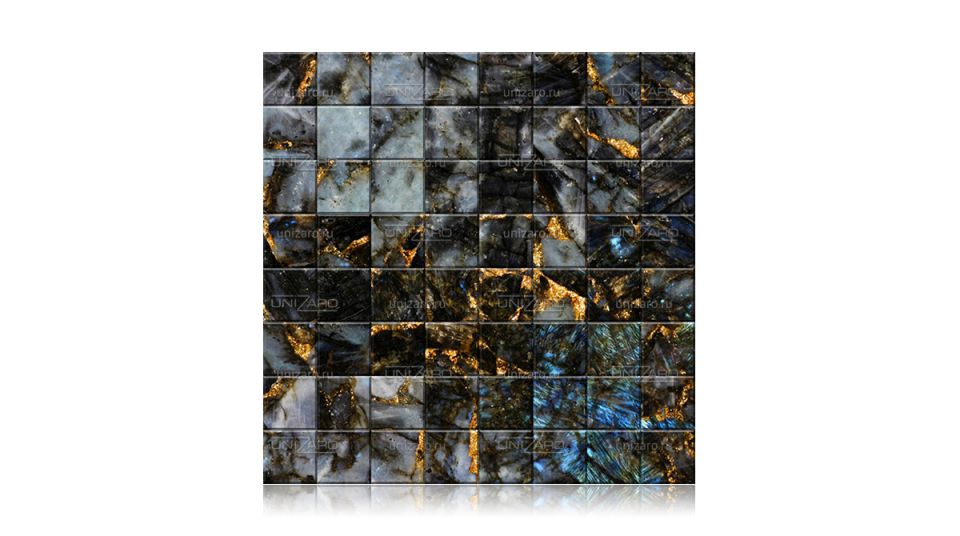 Labradorite Precious Gold — Мозаика из камня
