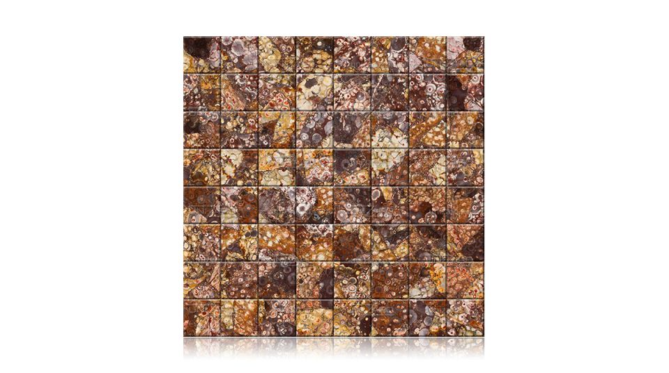 Birds Eye Rhyolite — Мозаика из камня