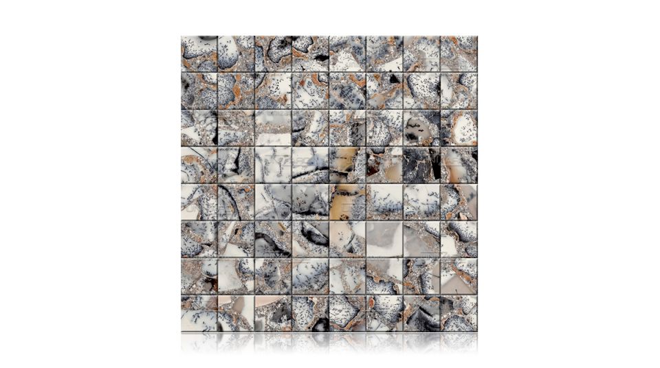 Milky Opale — Мозаика из камня