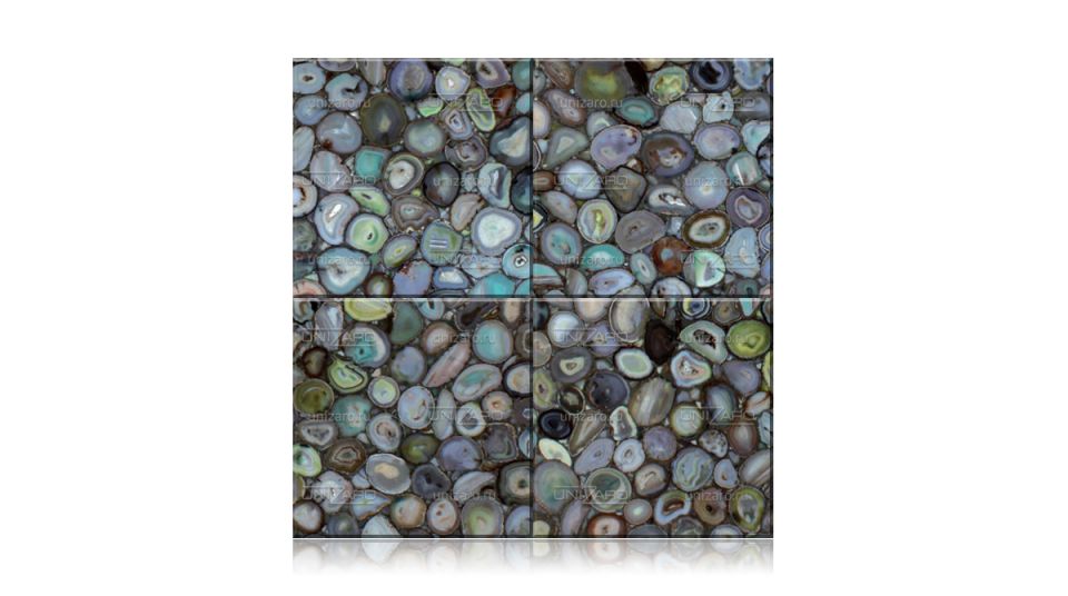 Green Agate — Плитка из камня