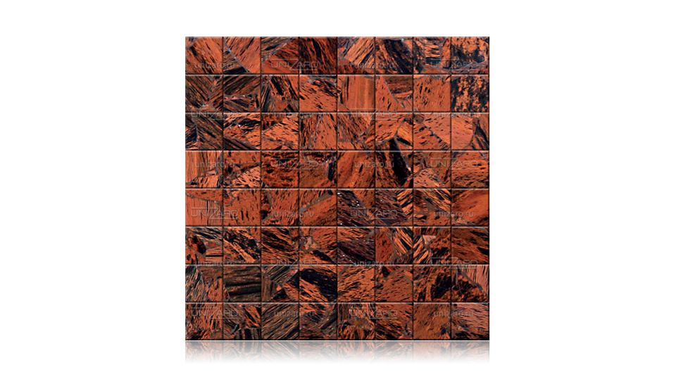 Brown Obsidian — Мозаика из камня