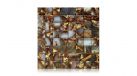 Carnelian Brown Precious Gold — Мозаика из камня — миниатюра