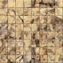 Granite mosaic Gold and Silver