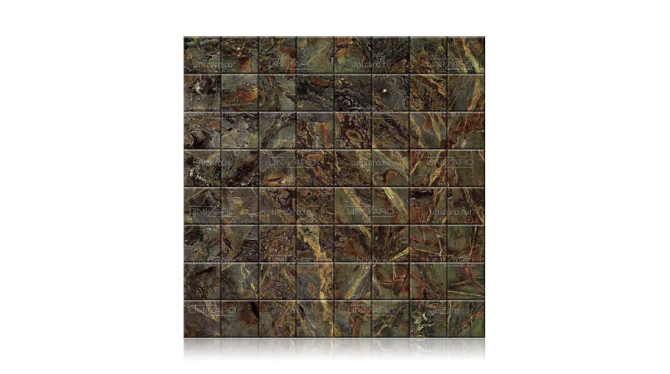 Verde Borgogna — Мозаика из камня