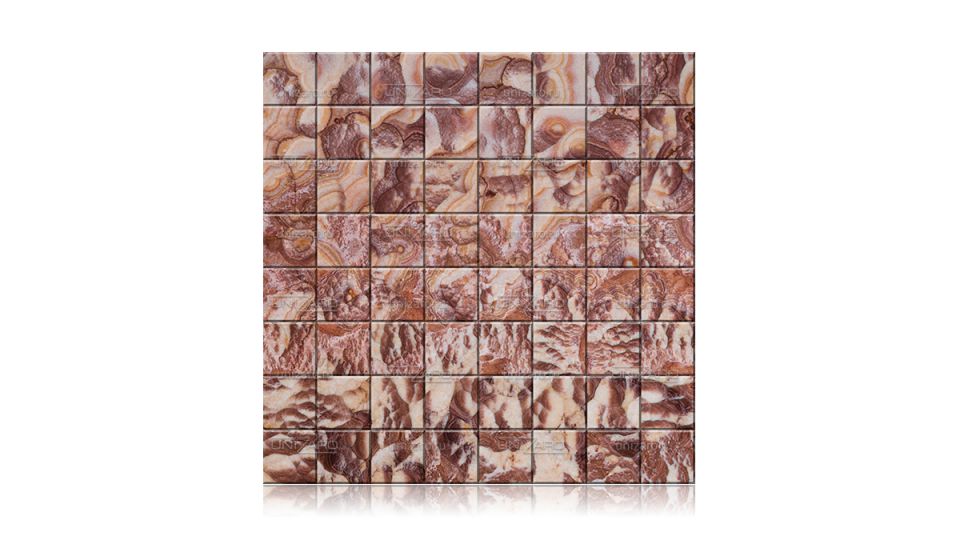 Viola (Cross Cut) — Мозаика из камня