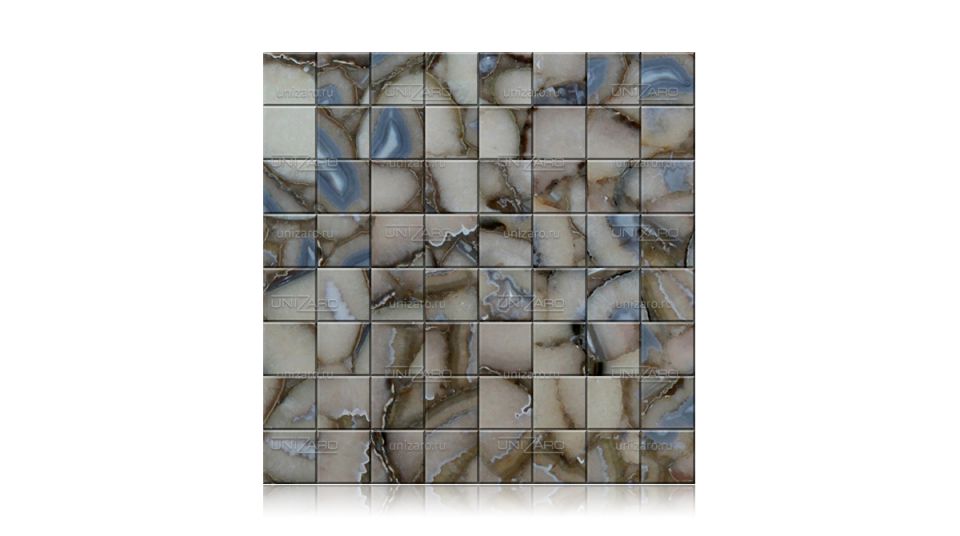 Crystal Agate Extra — Мозаика из камня
