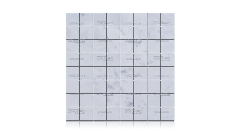Bianco Carrara C Extra — Мозаика из камня
