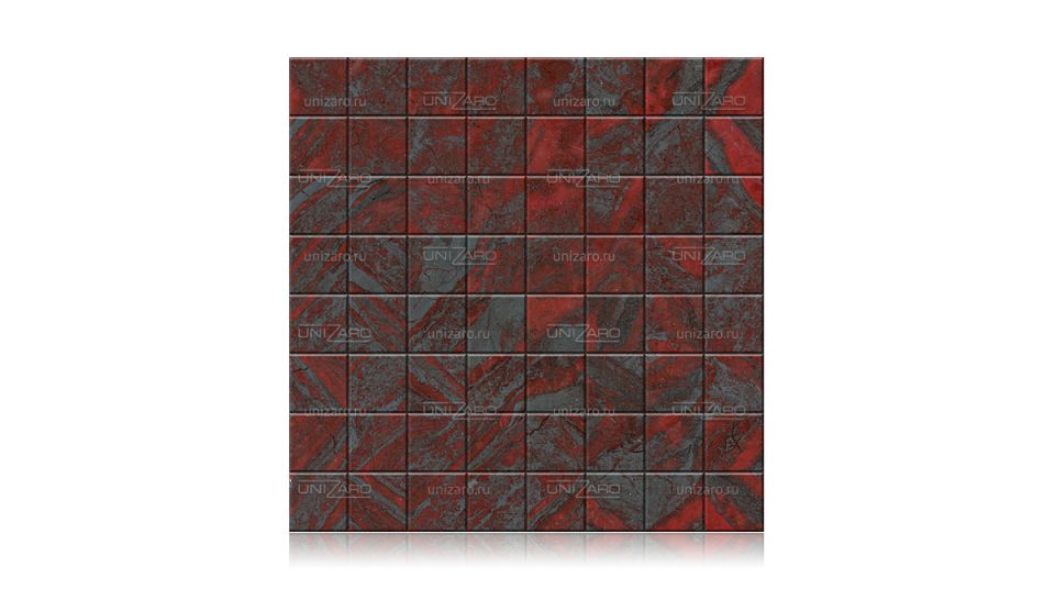 Iron Red — Мозаика из камня