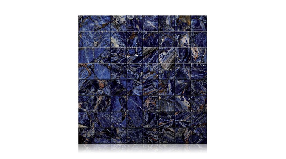 Sodalite Blue — Мозаика из камня