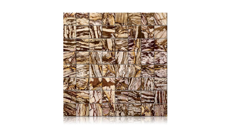 Zebra Jasper — Мозаика из камня