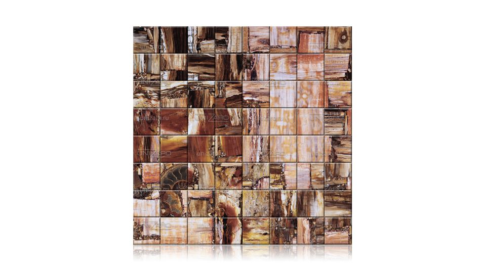 Retro Petrified Wood — Мозаика из камня