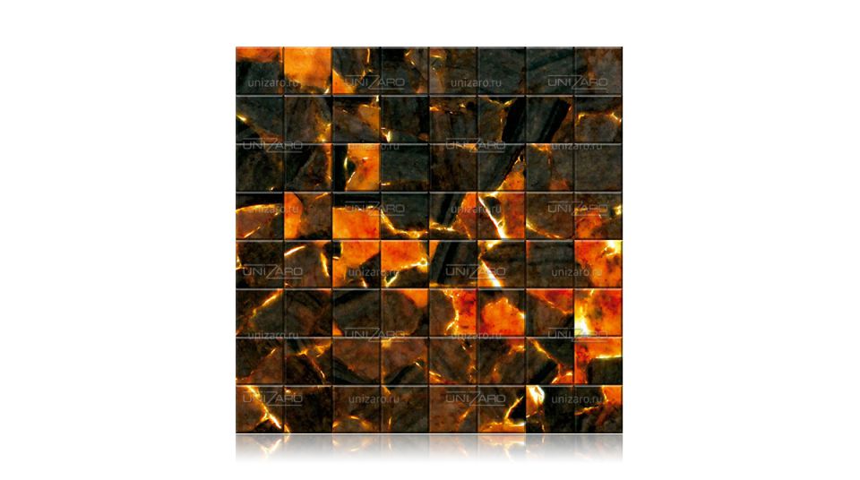 Sky Quartz — Мозаика из камня с подсветкой