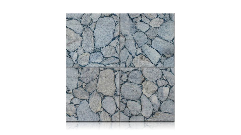 Ice Blue Calcite Precious Glitter — Плитка из камня