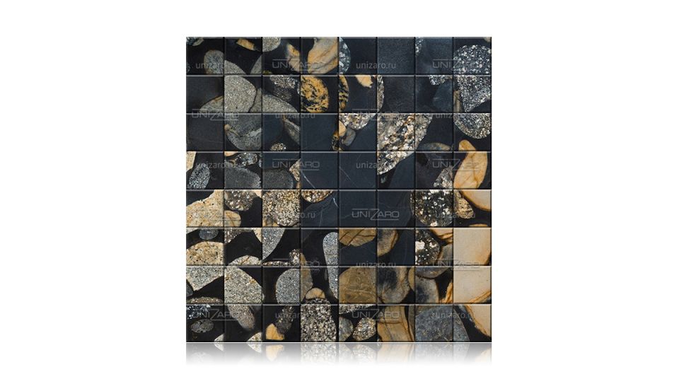 Black Mosaic Gold — Мозаика из камня