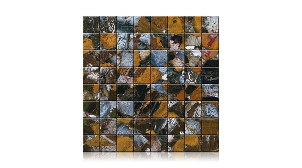 Ocean Jasper Green — Мозаика из камня