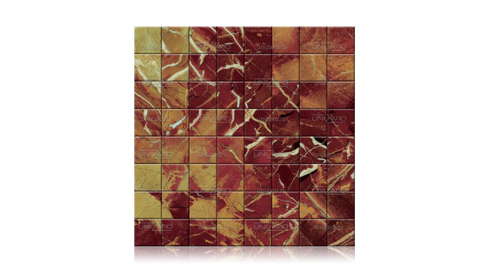 Diaspro Rosso — Мозаика из камня