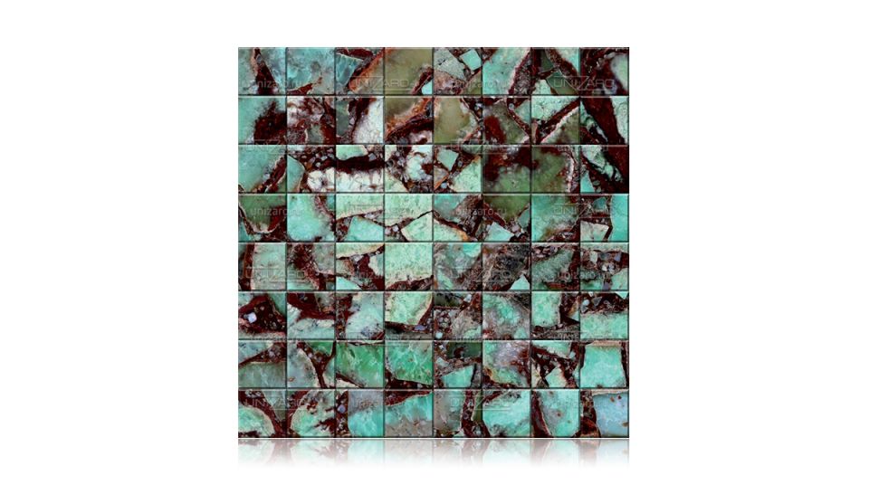Crysoprase — Мозаика из камня