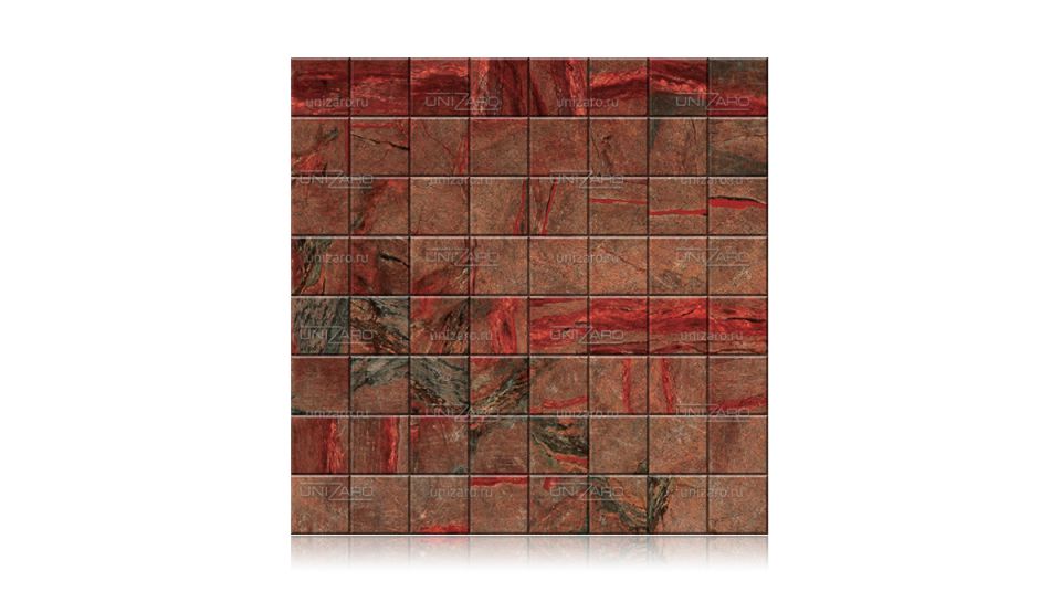 Red Fire — Мозаика из камня