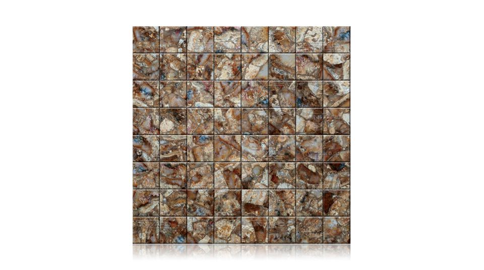 Plum Agate — Мозаика из камня