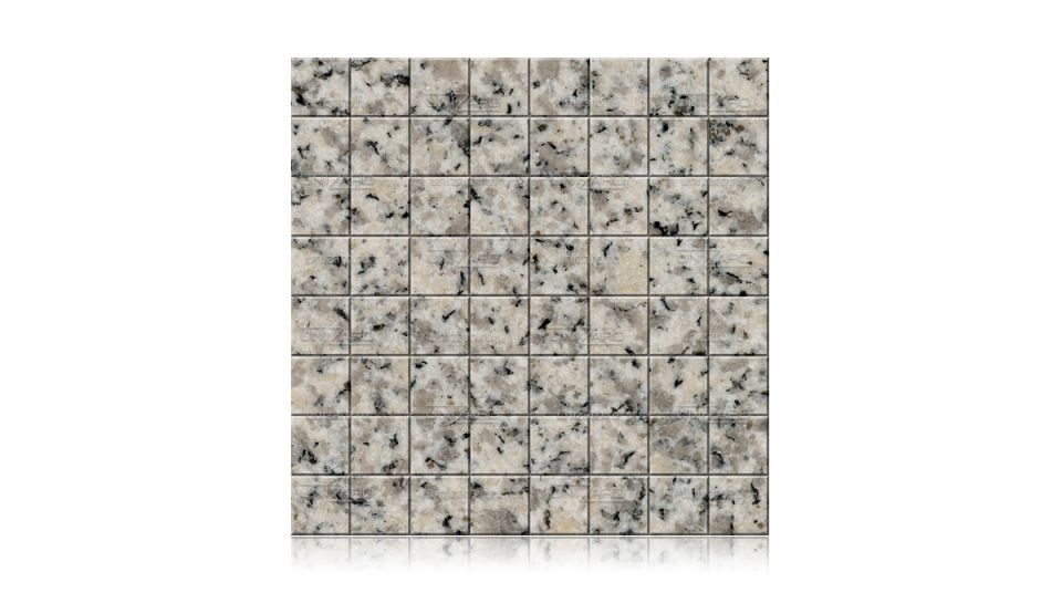 Silver White — Мозаика из камня