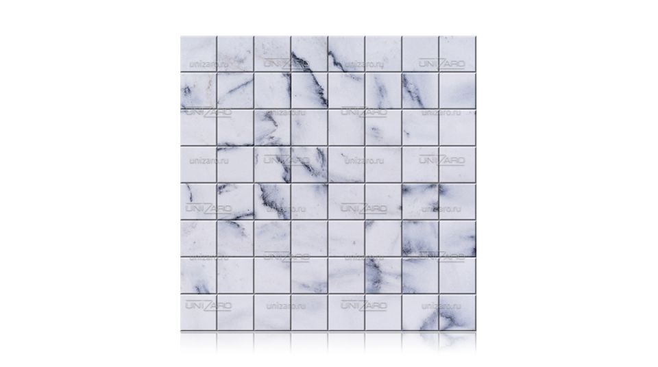 Bianco Carrara T — Мозаика из камня