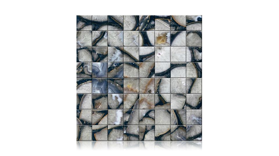 Crystal Agate Precious Glitter — Мозаика из камня