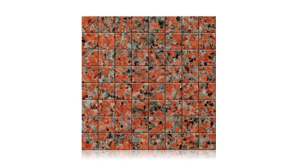 Maple Red — Мозаика из камня