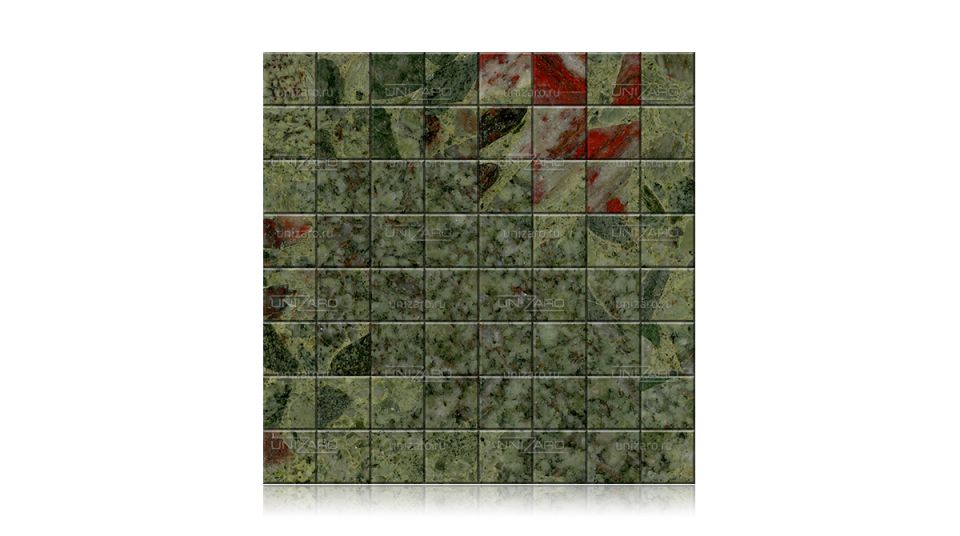 Twister Green — Мозаика из камня