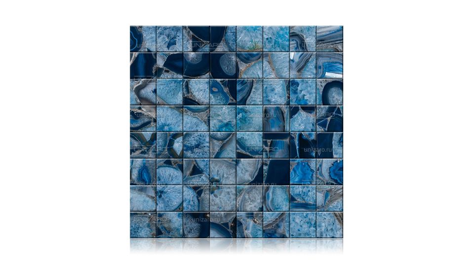 Blue Agate — Мозаика из камня