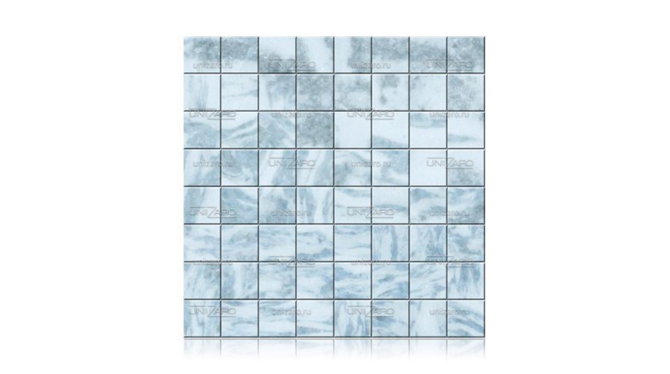 Blue Ondulato — Мозаика из камня