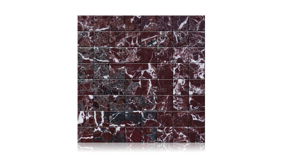 Rosso Levanto — Мозаика из камня