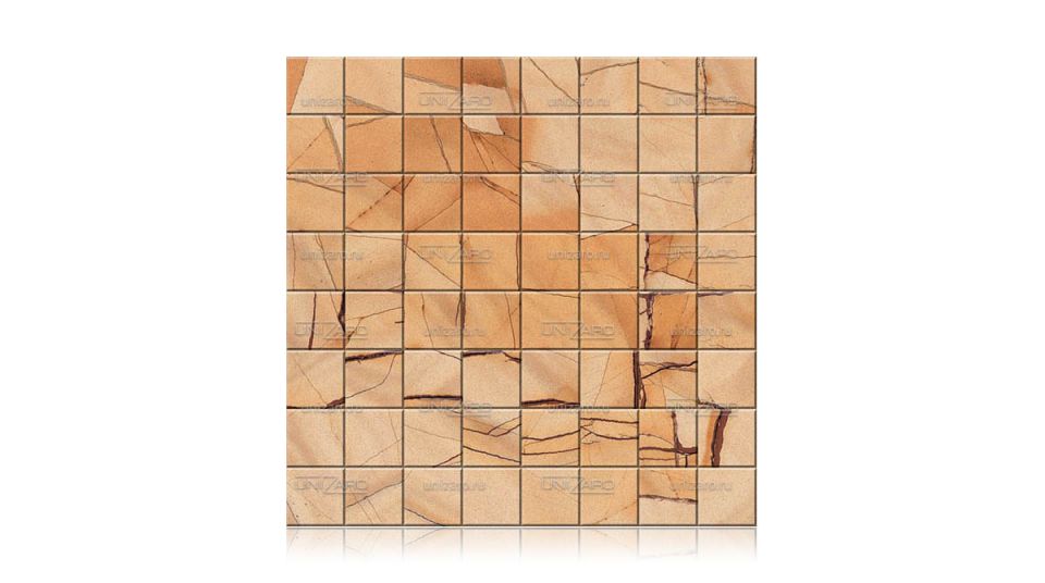 Teak Wood — Мозаика из камня