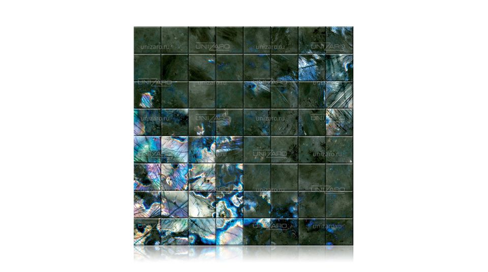 Labrador Big Blue — Мозаика из камня