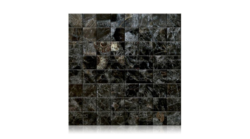 Smoky Quartz Dark — Мозаика из камня
