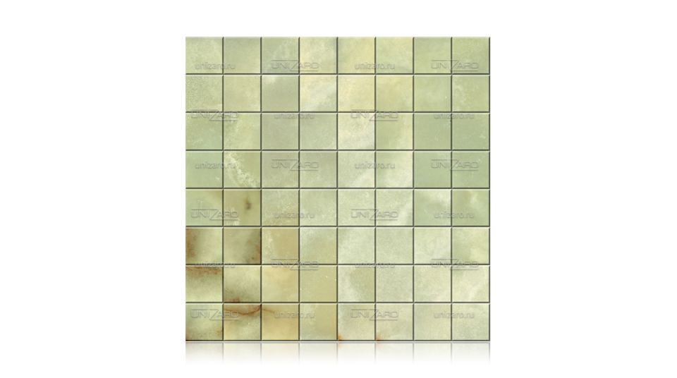 Verde Perciano (Cross Cut) — Мозаика из камня