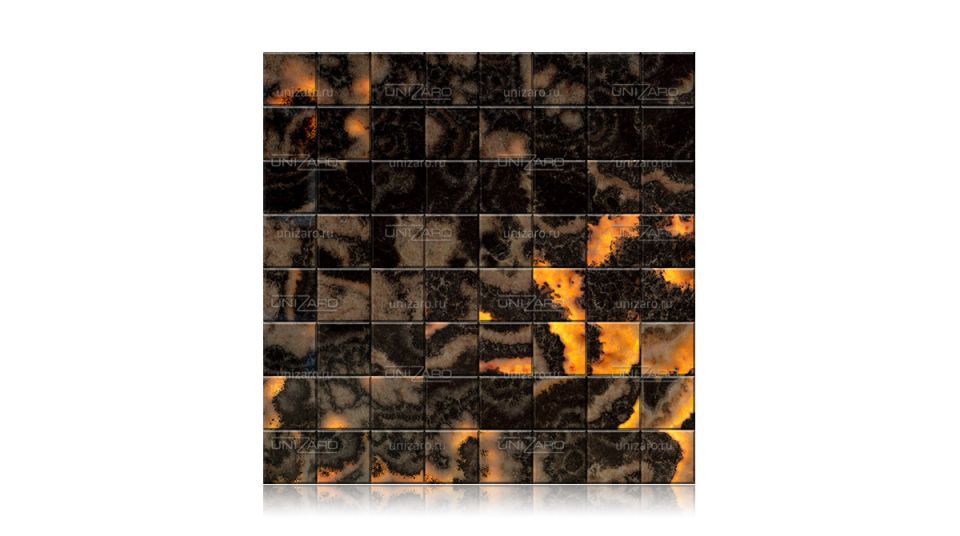 Black Cloud — Мозаика из камня с подсветкой